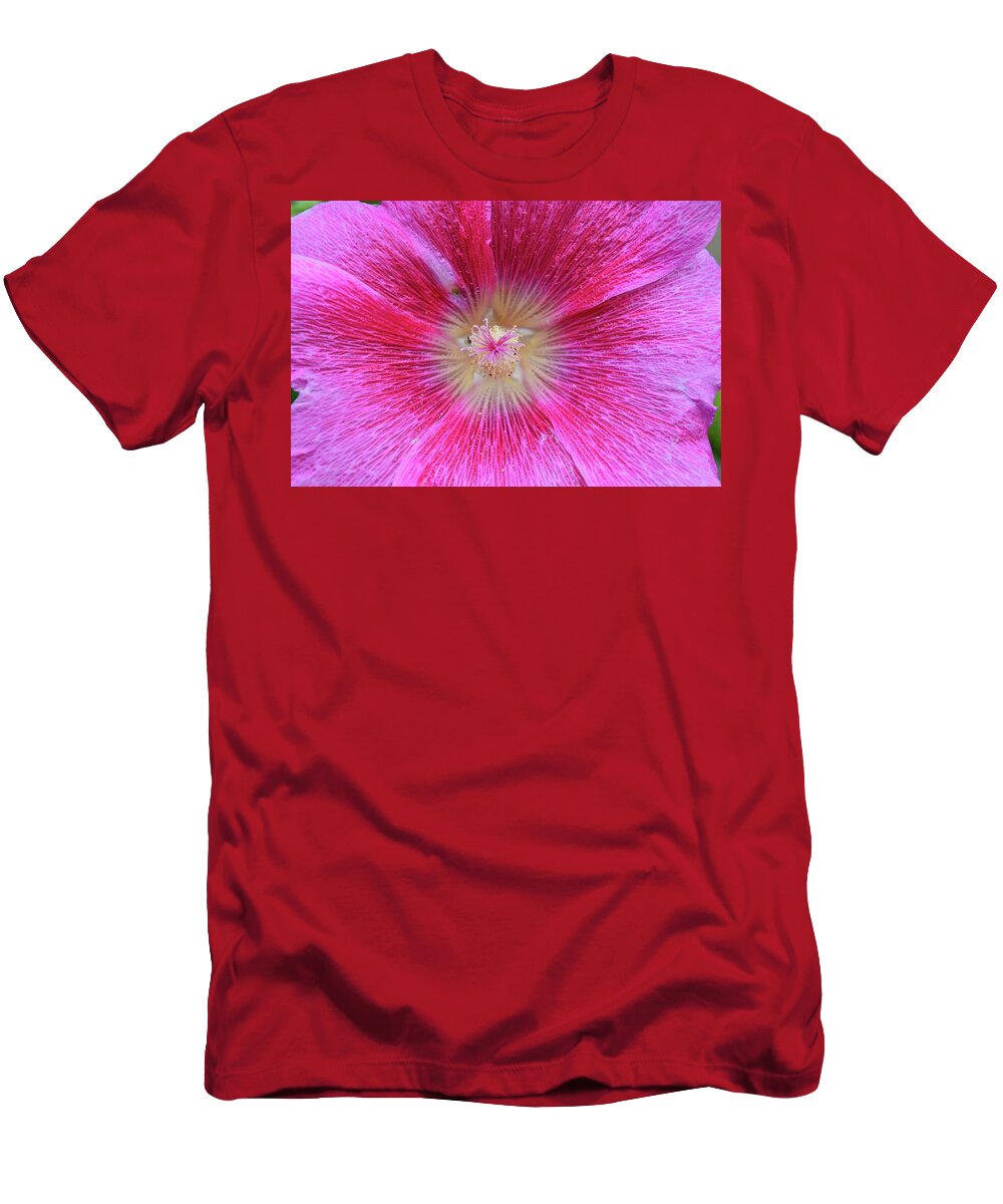 Flower T-Shirt featuring the photograph Pink Flower by Lyle Crump