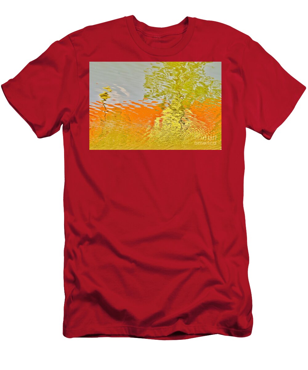 Reflections T-Shirt featuring the photograph Pond Reflection by Merle Grenz