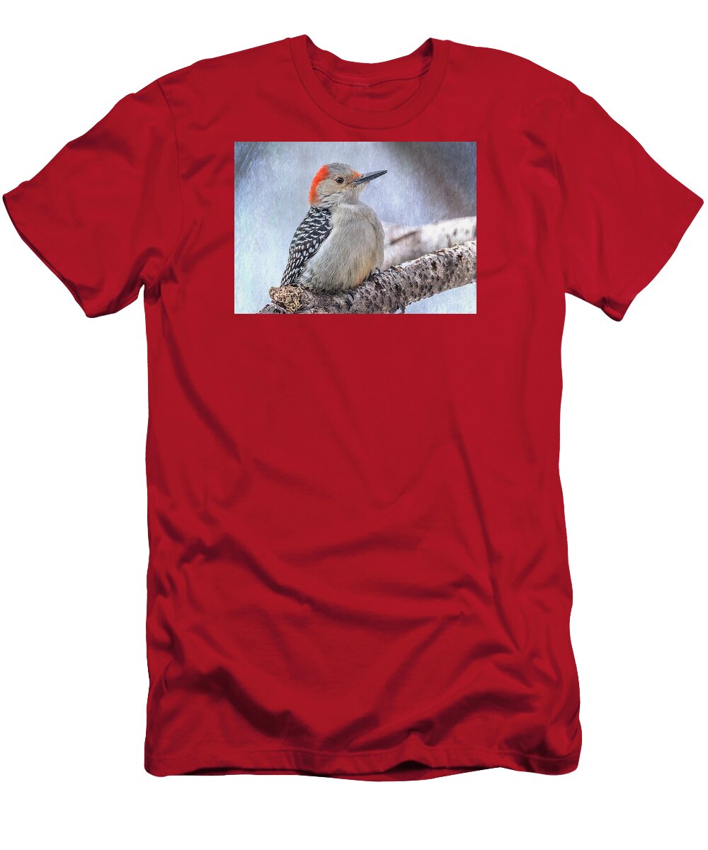 Woodpecker T-Shirt featuring the photograph Red-bellied Woodpecker by Patti Deters