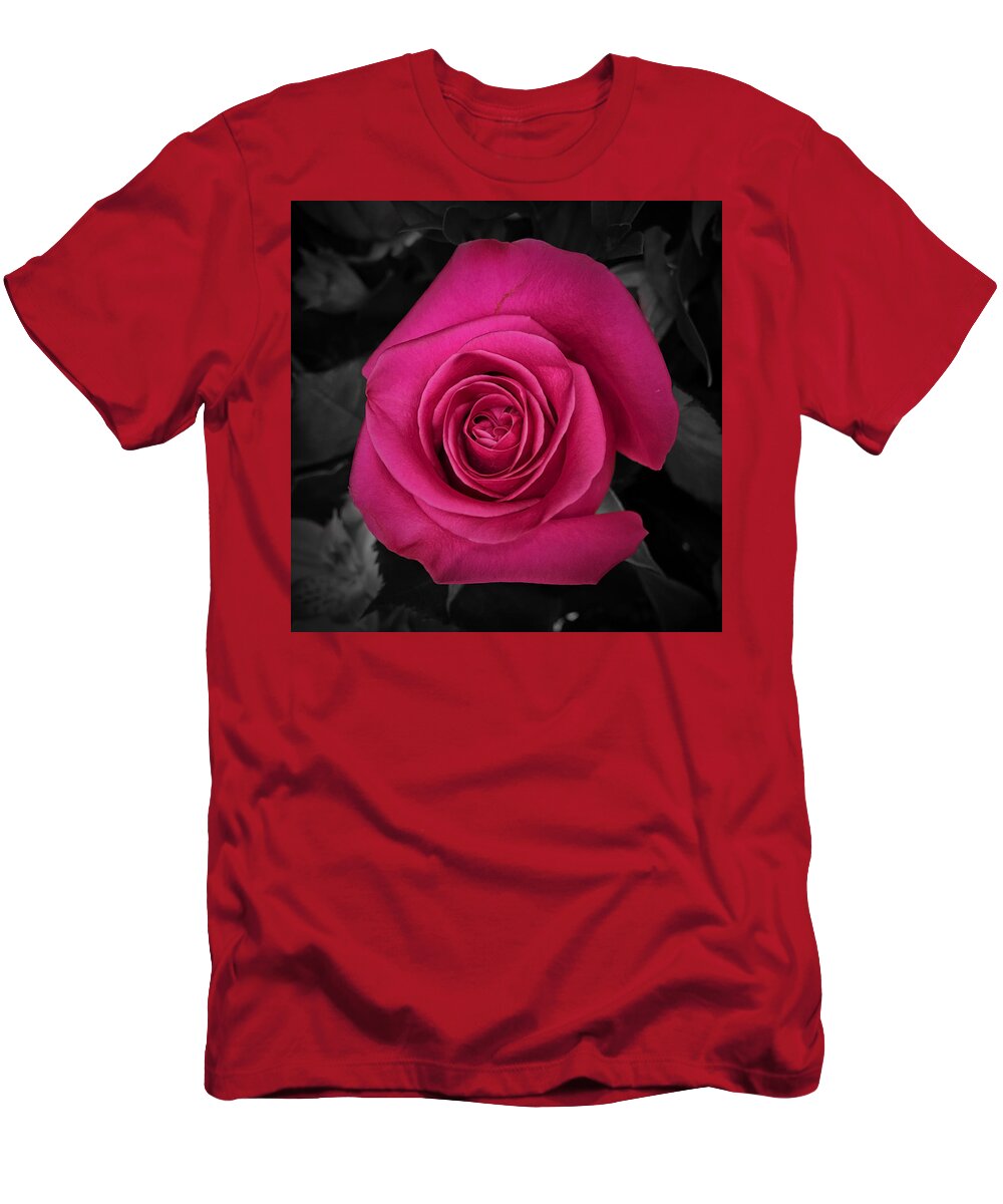 Rose T-Shirt featuring the photograph Rising Above by Nathan Little