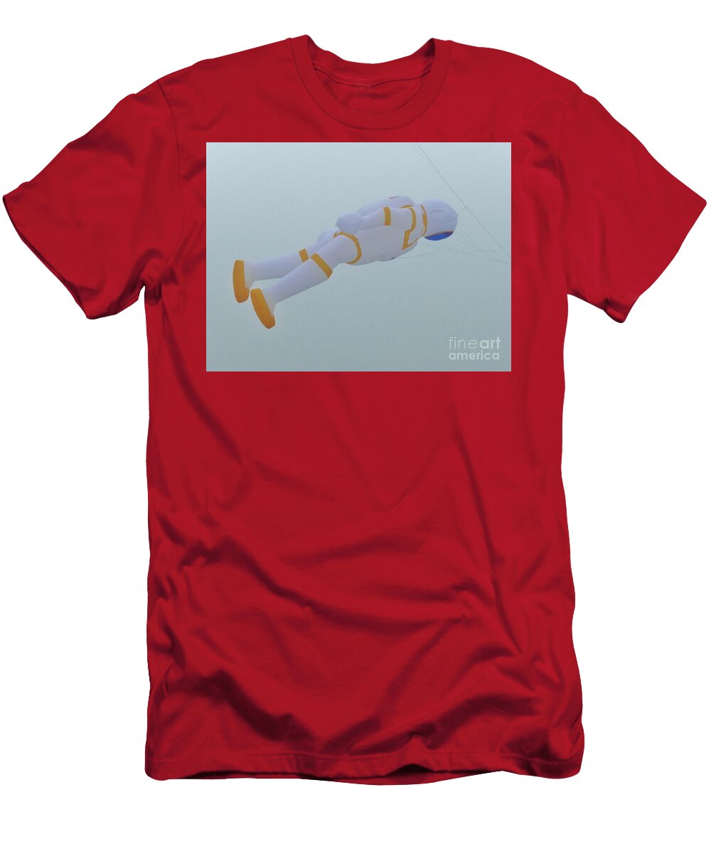 Rocket Man T-Shirt featuring the photograph Rocket Man Kite by Snapshot Studio