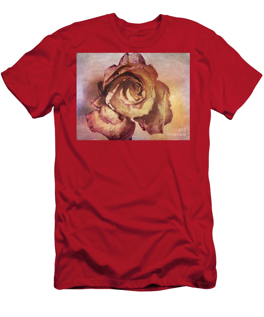Rose T-Shirt featuring the photograph Rose in Time by Onedayoneimage Photography