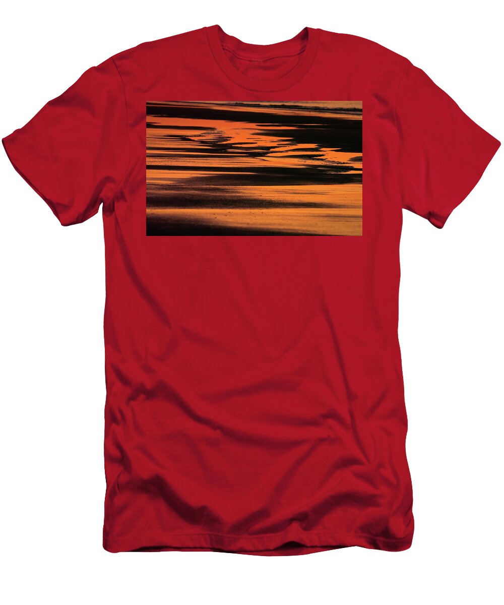 Landscape T-Shirt featuring the photograph Sandy Reflection by Joe Shrader