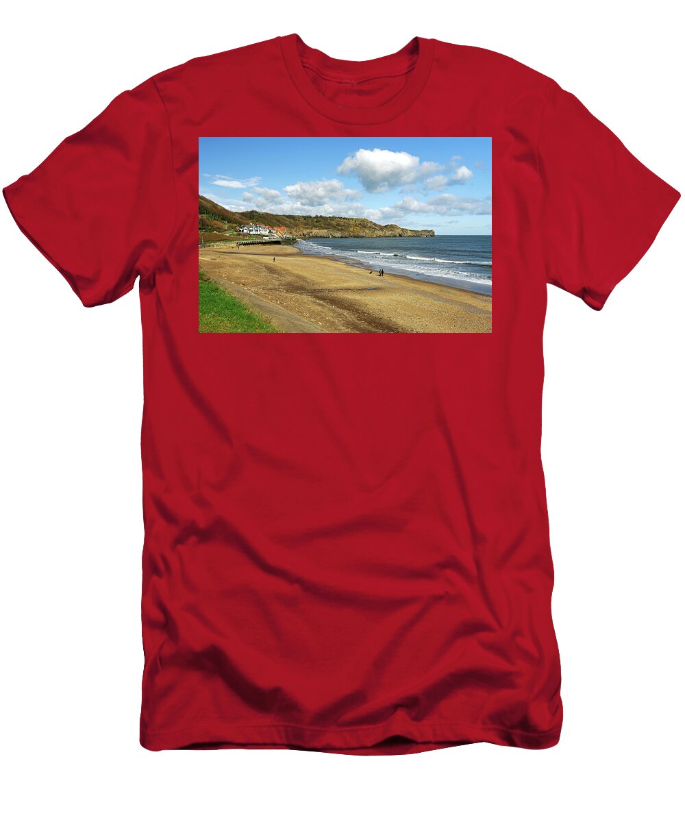Britain T-Shirt featuring the photograph Sansend Wyke - North Yorkshire by Rod Johnson
