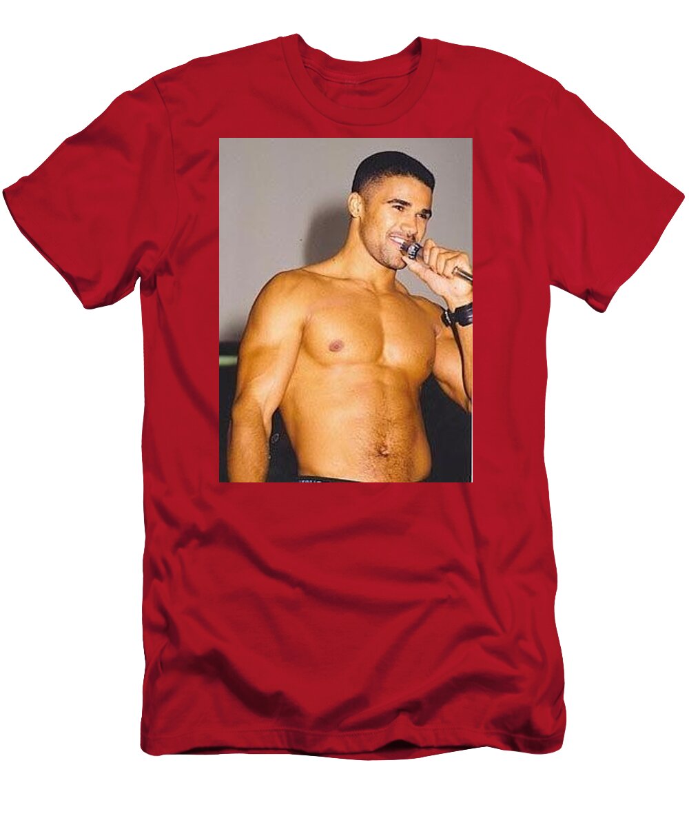 Shemar Moore T-Shirt featuring the photograph Shemar Moore by Ee Photography