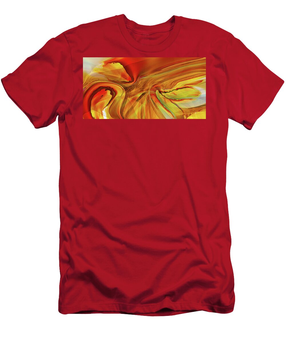 Fantasy Art Painted Virtually T-Shirt featuring the digital art Sister Bengal by Steve Sperry