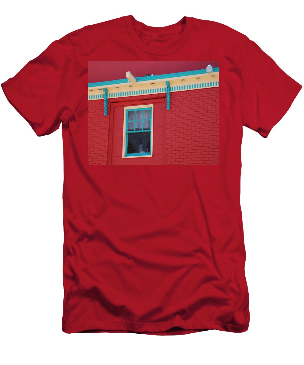 Window T-Shirt featuring the photograph Solitary Window by Richard Bryce and Family