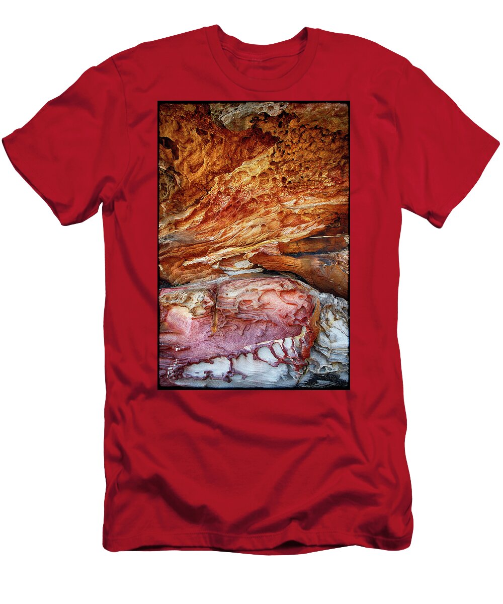 Stone T-Shirt featuring the photograph Stone abstract IV by Andrei SKY