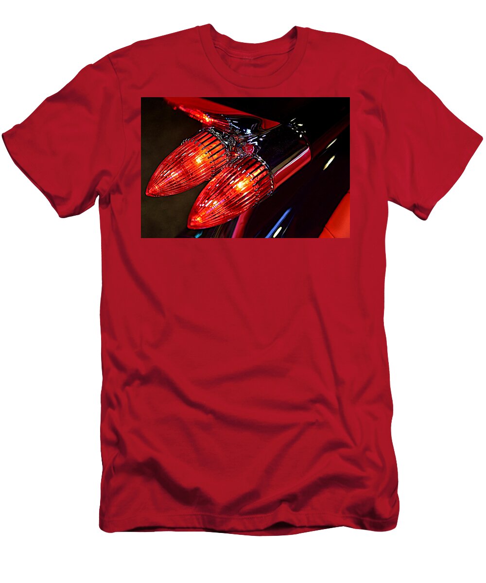 Automobile T-Shirt featuring the photograph Stylin' Lights by Richard Gehlbach