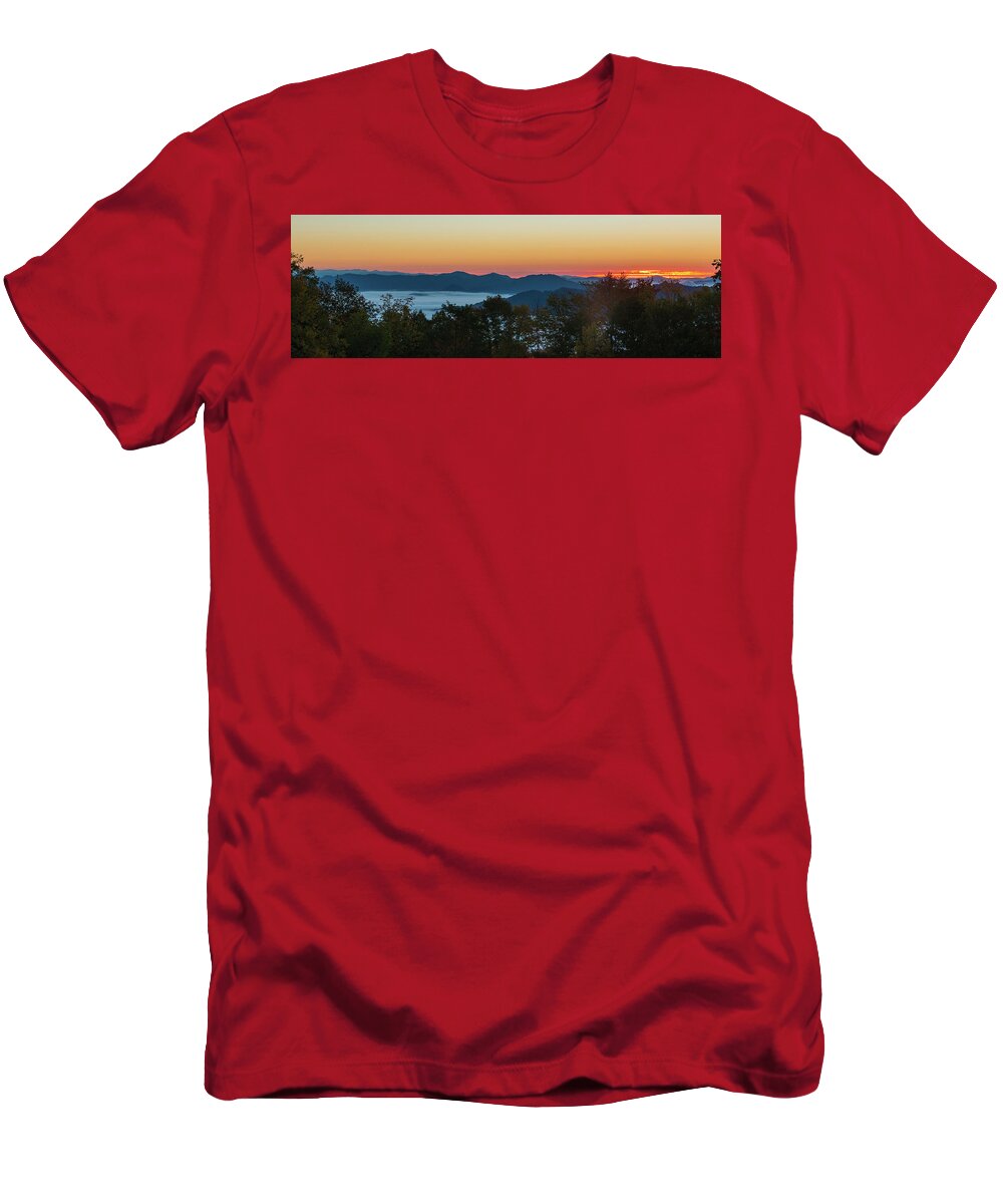 Dawn T-Shirt featuring the photograph Summer Sunrise - Almost Dawn by D K Wall