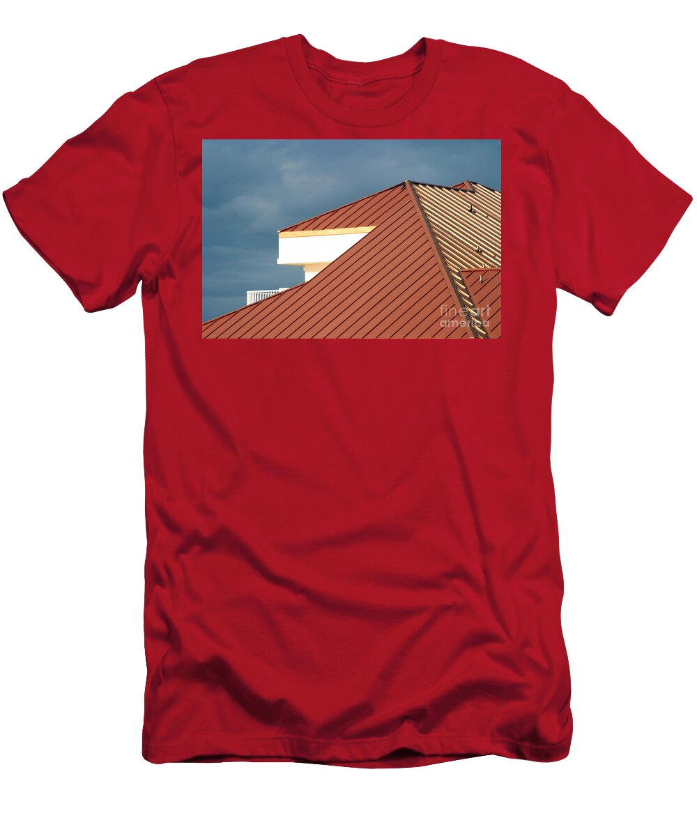 Abstract T-Shirt featuring the photograph Geometry 101 by Rick Locke - Out of the Corner of My Eye