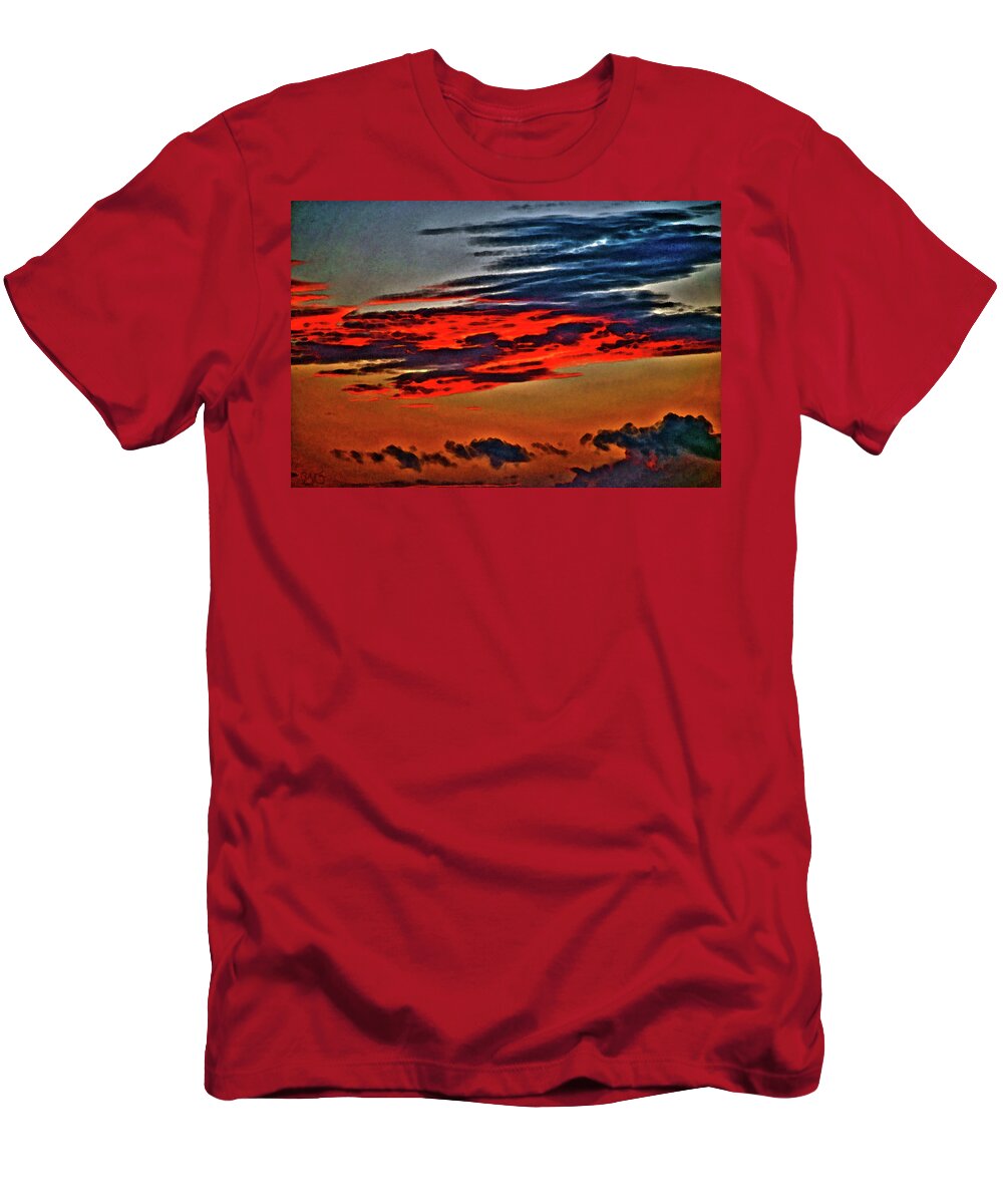 Sunrise T-Shirt featuring the photograph Sunrise over Daytona Beach by Gina O'Brien