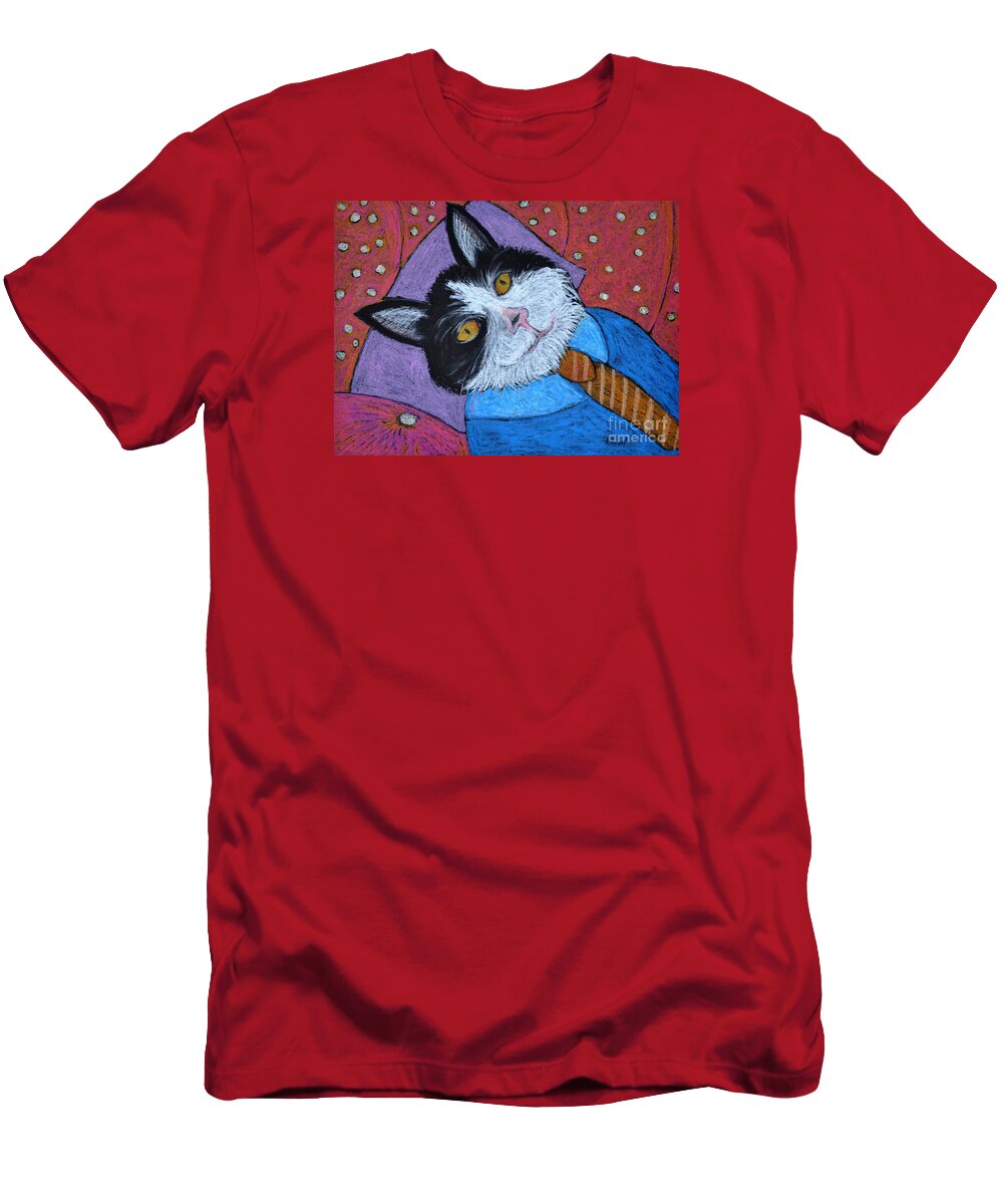 Children's Illustrations T-Shirt featuring the pastel Teddys Daydream by Reb Frost