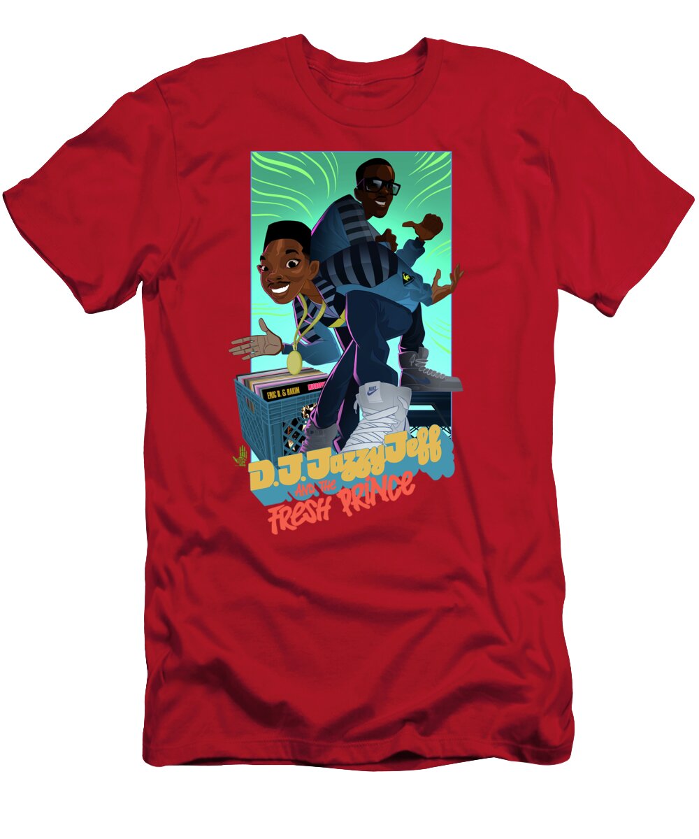  T-Shirt featuring the digital art The Brand New Funk by Nelson Dedos Garcia
