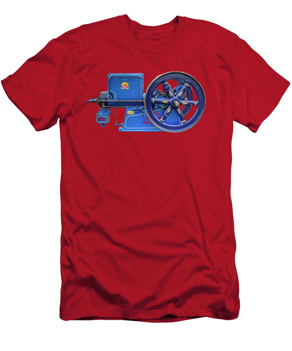 Buzacott T-Shirt featuring the photograph The Buzacott Engine by Rob Hawkins