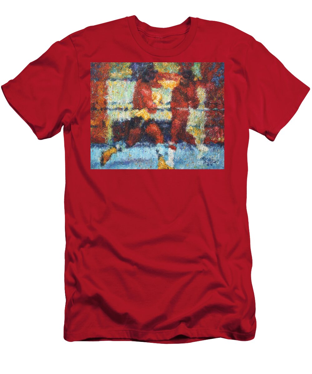 lede efter tåge Væve The Favor II - Rocky 3 T-Shirt by Bill Pruitt - Fine Art America