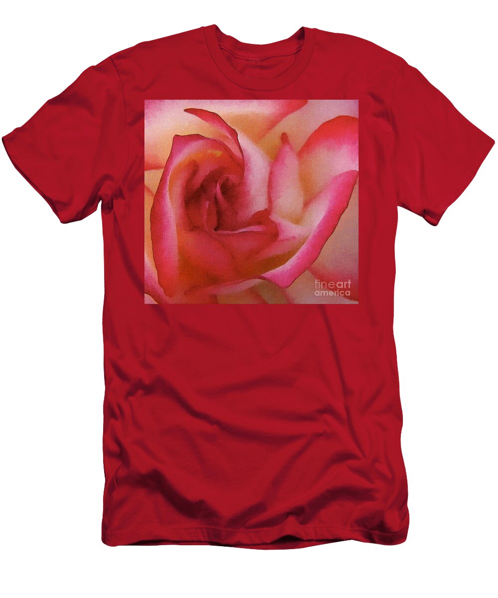 Rose T-Shirt featuring the photograph The Rose by Andrea Kollo