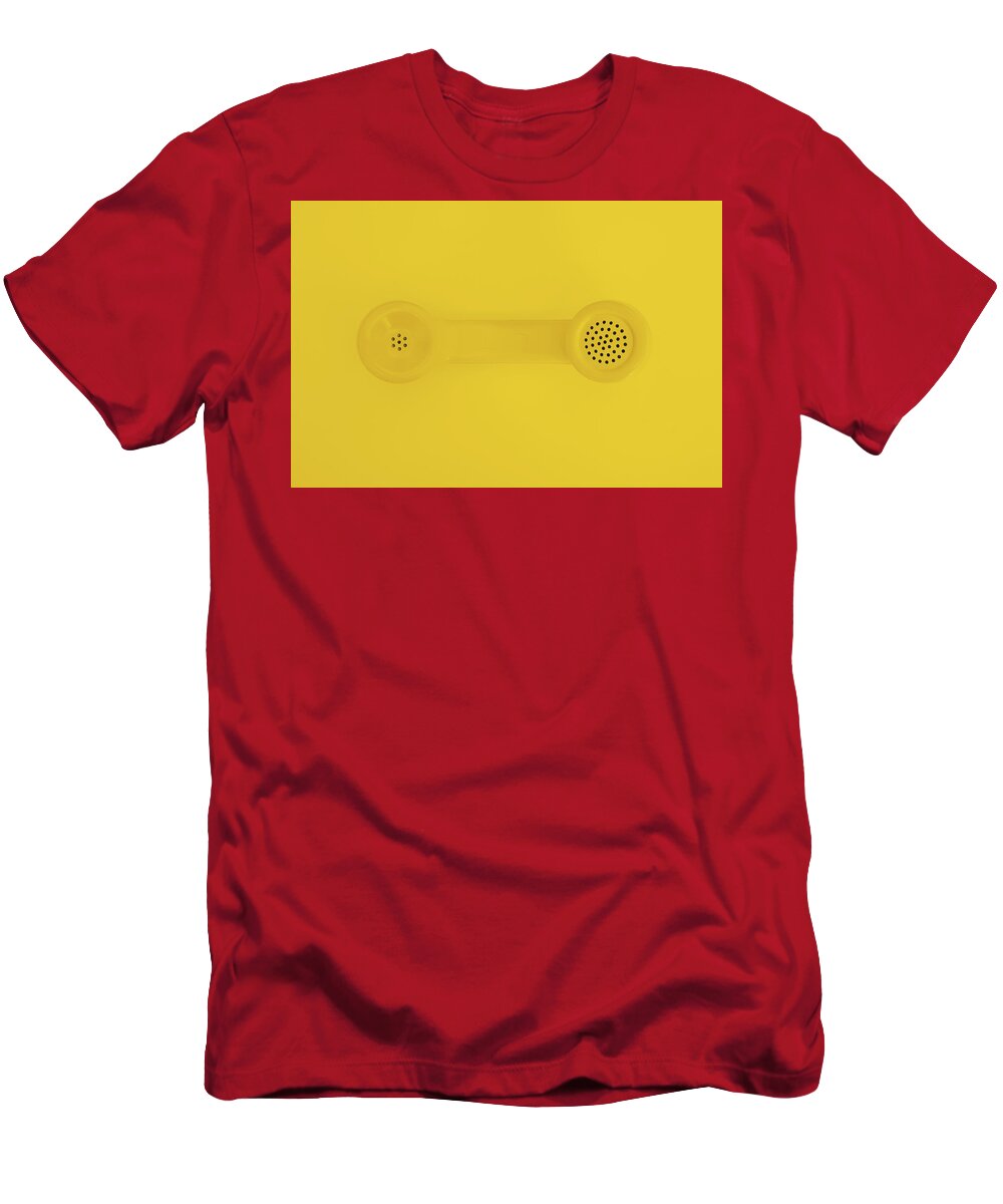 Telephone T-Shirt featuring the photograph The Telephone Handset by Scott Norris