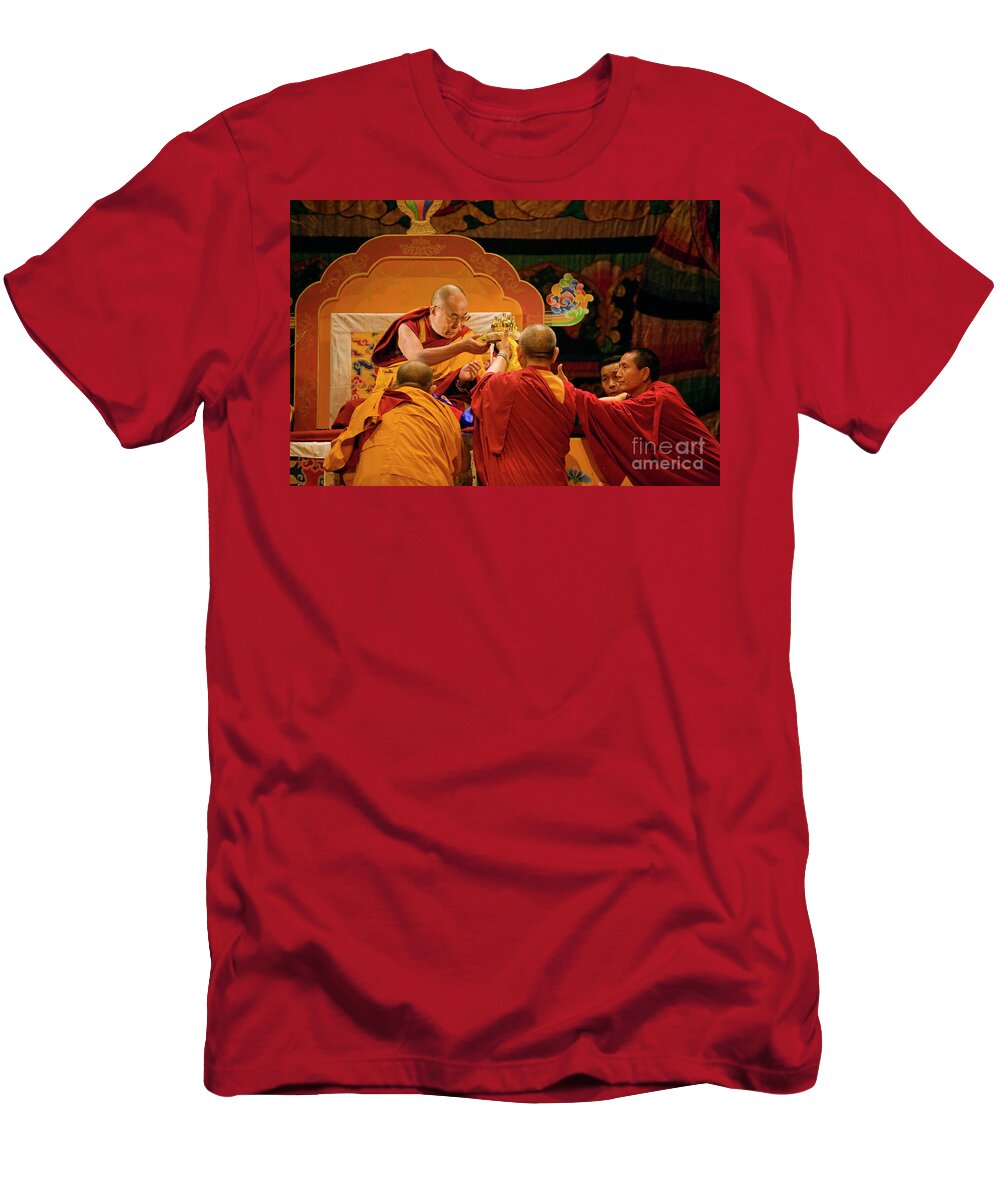 Celebrity T-Shirt featuring the photograph Tibetan_d124 by Craig Lovell