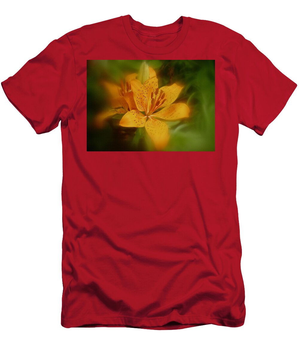 Tiger Lily T-Shirt featuring the photograph Tiger Lily No. 1 by Richard Cummings