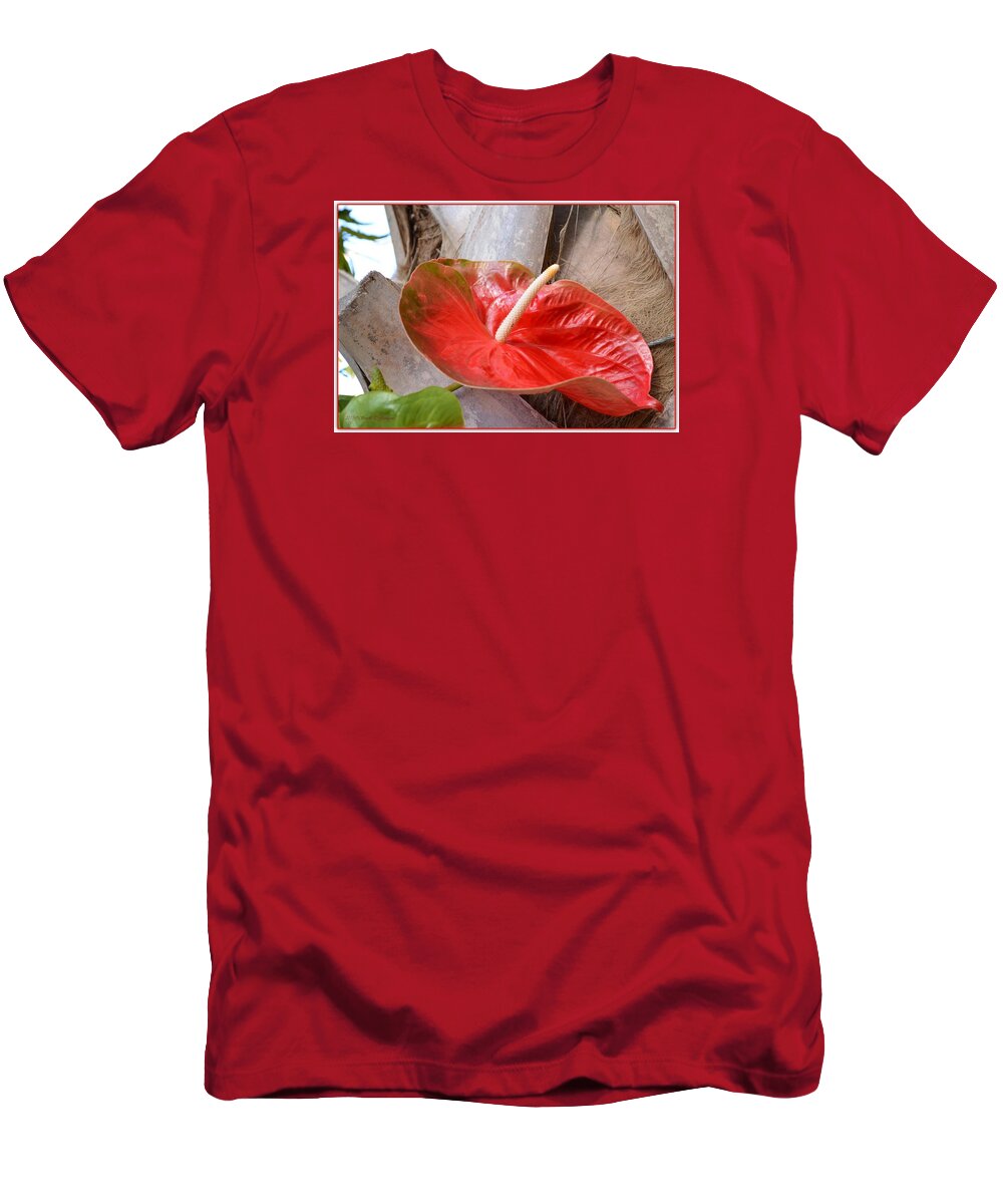 Floralart T-Shirt featuring the photograph Tropical Beauty by Sonali Gangane