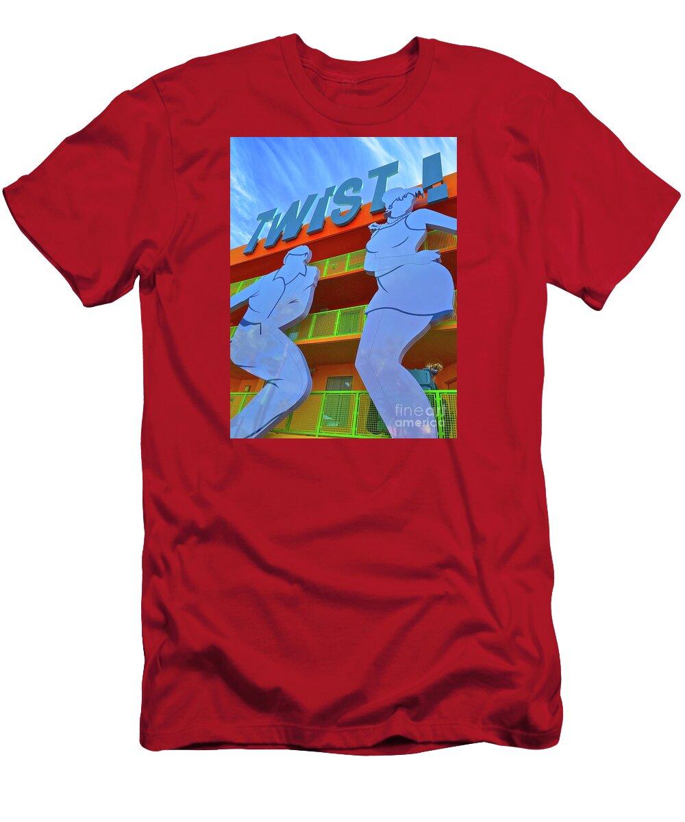 Twist T-Shirt featuring the photograph Twist by Beth Saffer