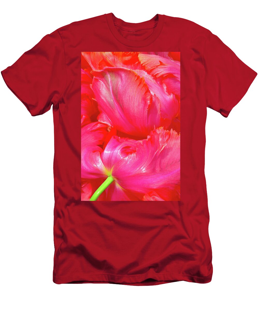 Tulip T-Shirt featuring the photograph Visual Poem by Iryna Goodall