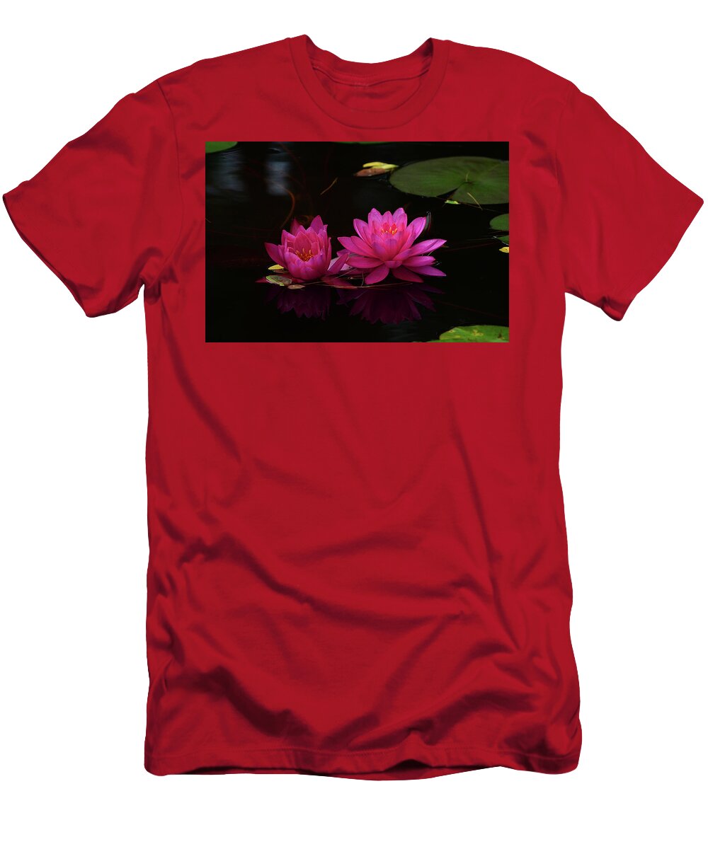 Water T-Shirt featuring the photograph Water Lily by Nancy Landry