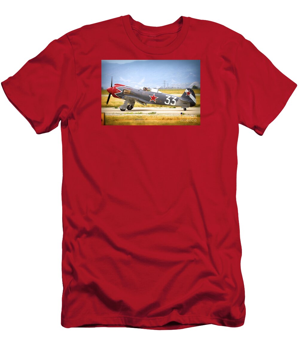Transportation T-Shirt featuring the photograph Will Whiteside and SteadFast by Gus McCrea
