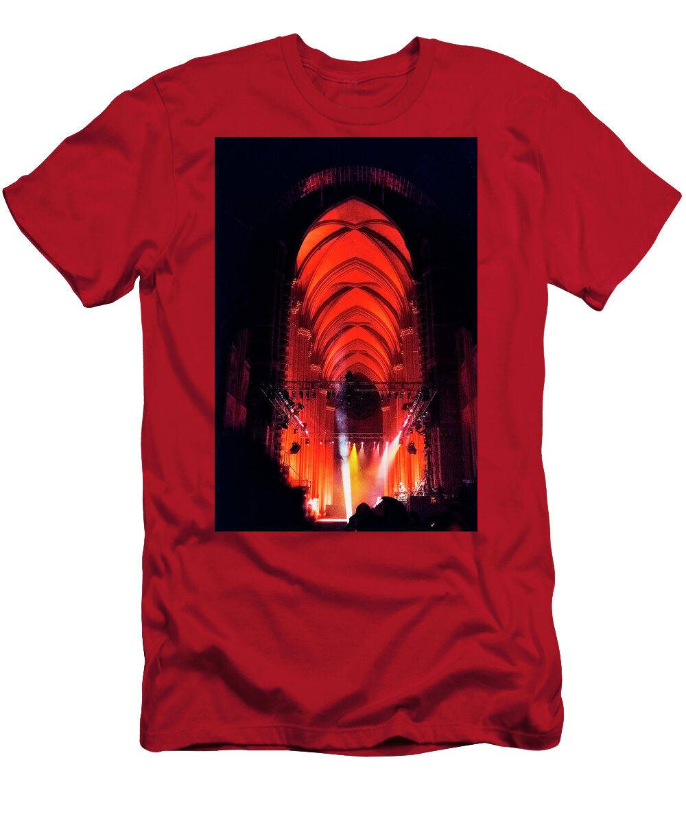 Paul Winter Concert T-Shirt featuring the photograph Winter Solstice Concert by Tom Singleton