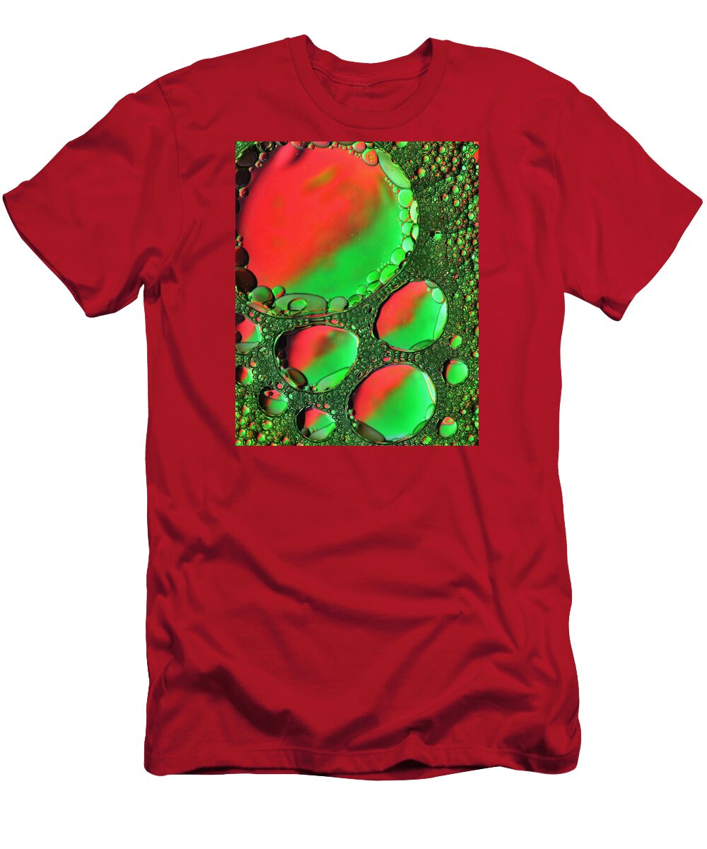 Abstract T-Shirt featuring the photograph Wo 89 by Gene Tatroe