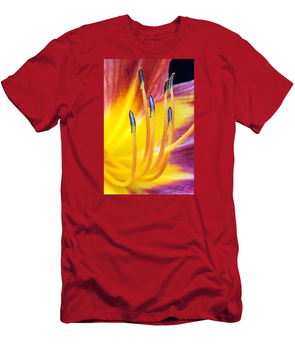 Flowers T-Shirt featuring the photograph Yellow and Red by Jennifer Robin