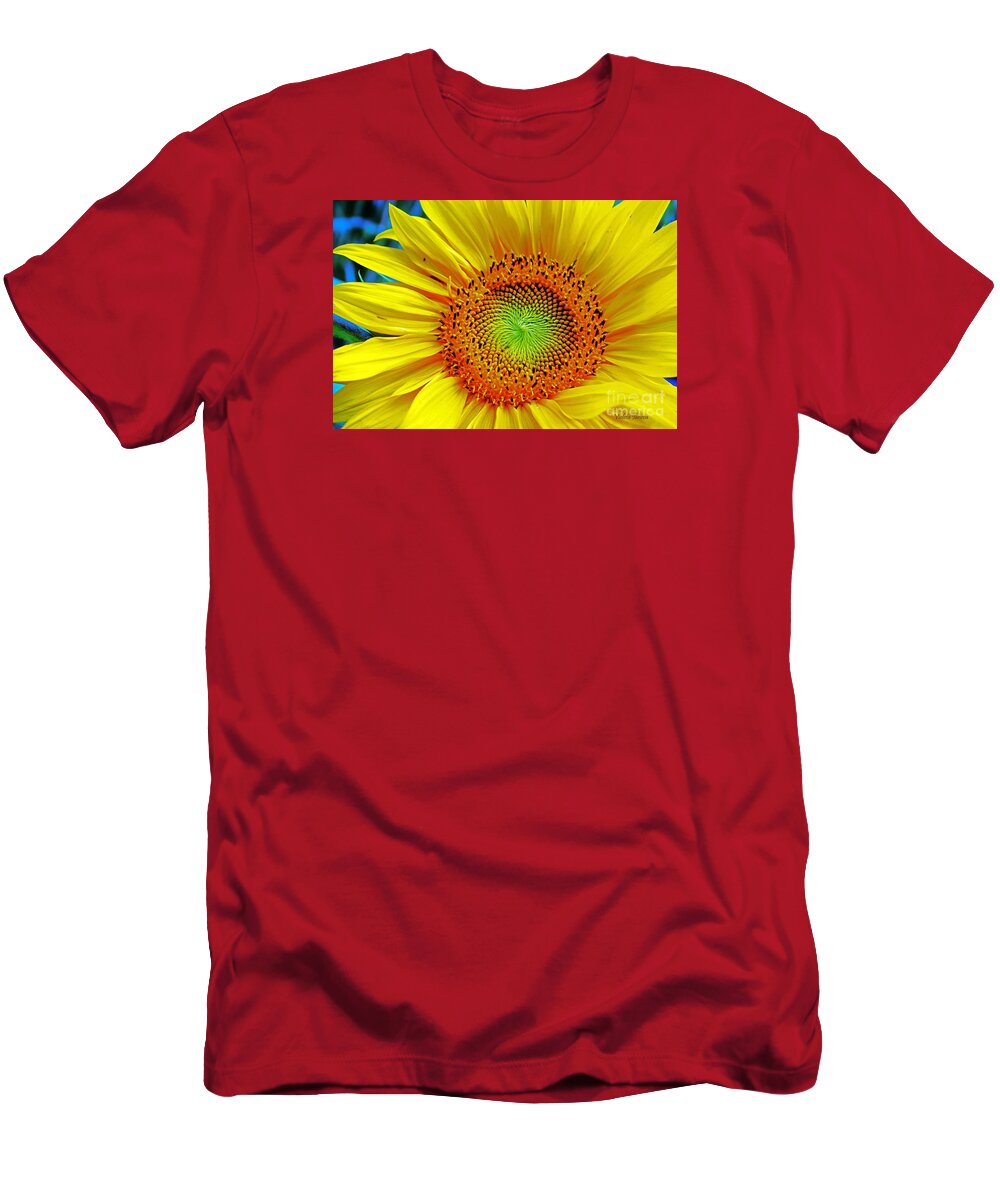 Flower T-Shirt featuring the photograph Yellow Cosmos by Violeta Ianeva