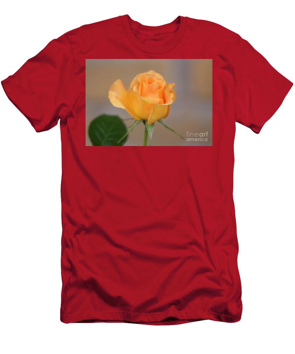 Flower T-Shirt featuring the photograph Yellow Rose of Texas by Joan Bertucci