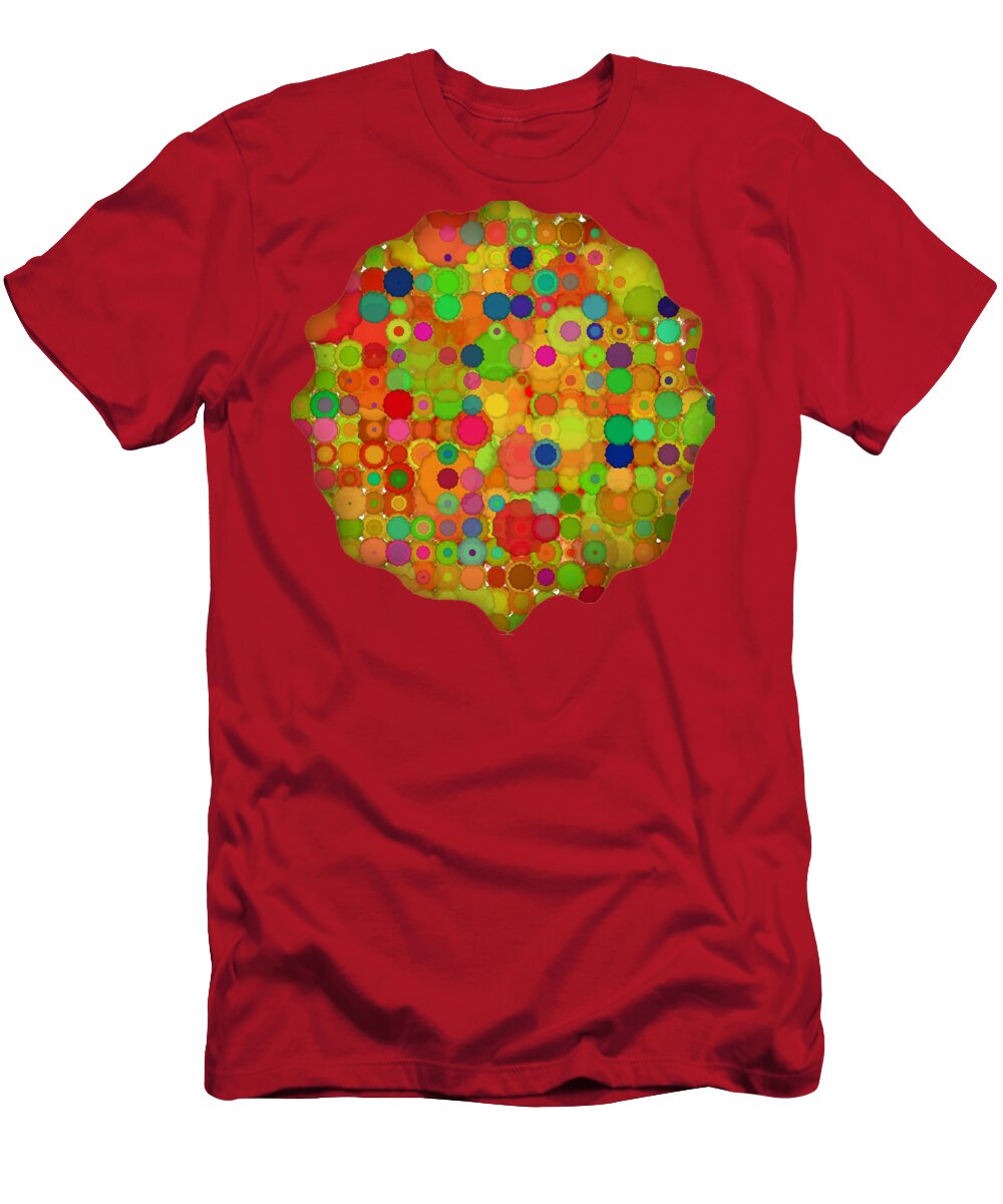 Autumn T-Shirt featuring the digital art Autumn Colors by Delynn Addams