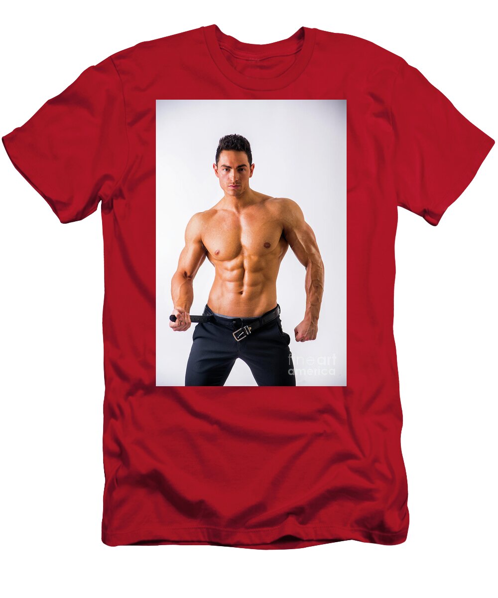 Ripped Muscles, six pack, chest T-shirt Kids' T-Shirt
