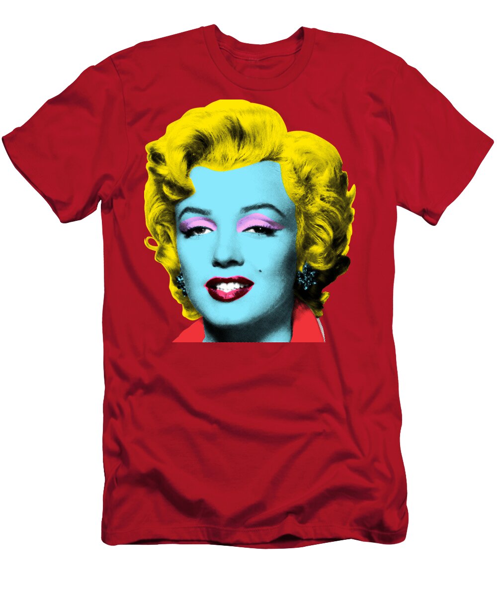 Portrait T-Shirt featuring the digital art Norma Jean #2 by Gary Grayson