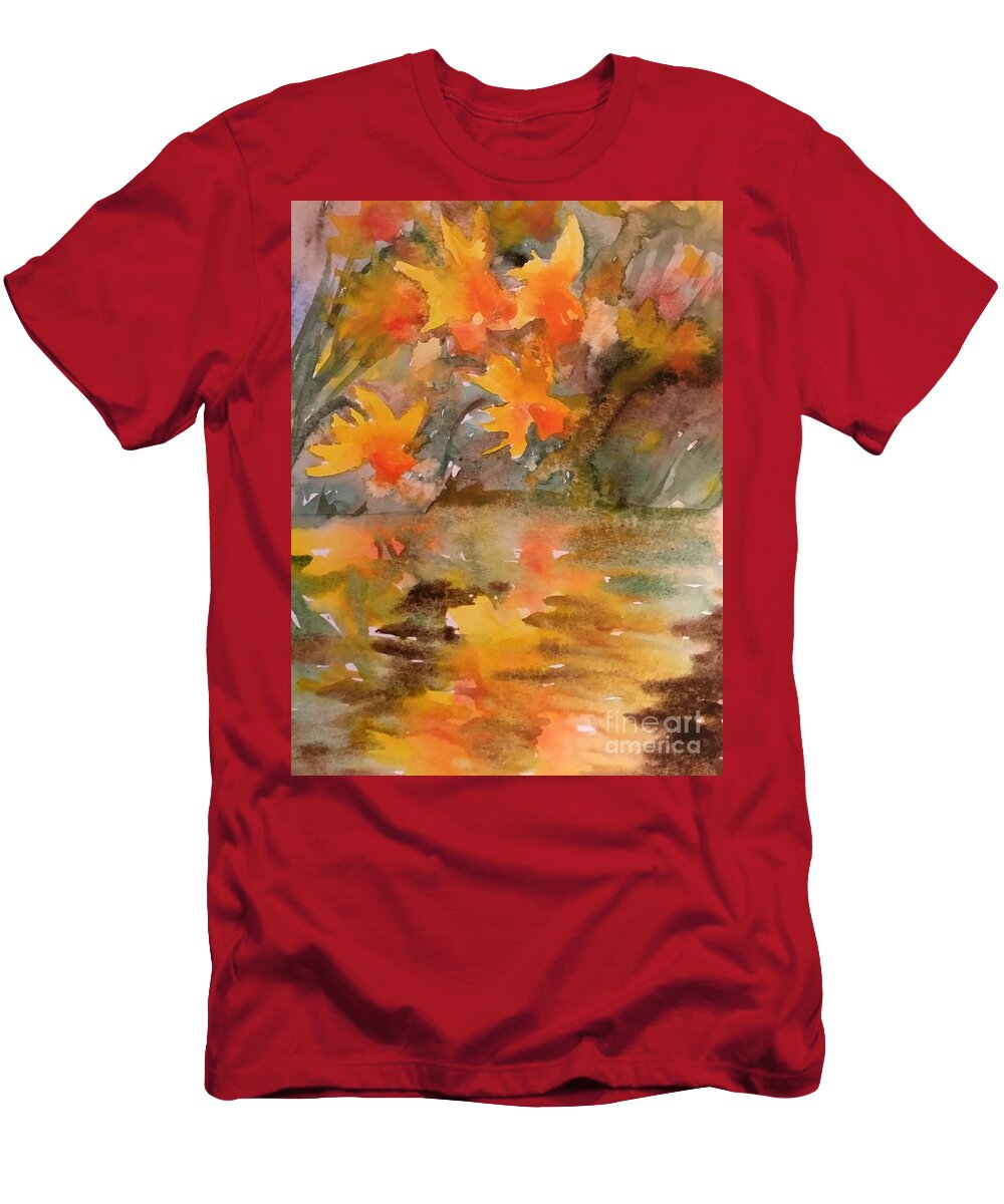 #772019 T-Shirt featuring the painting #772019 #772019 by Han in Huang wong