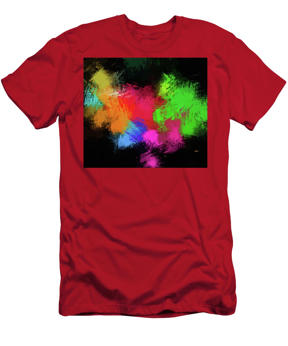 Abstract T-Shirt featuring the painting Abstract - DWP1766910 by Dean Wittle