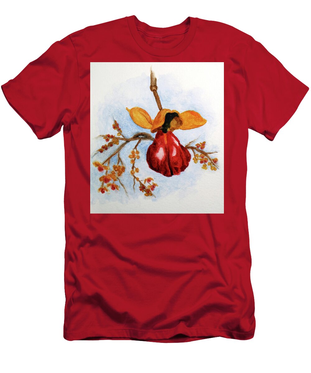 Nature T-Shirt featuring the painting Bittersweet by Robert Morin