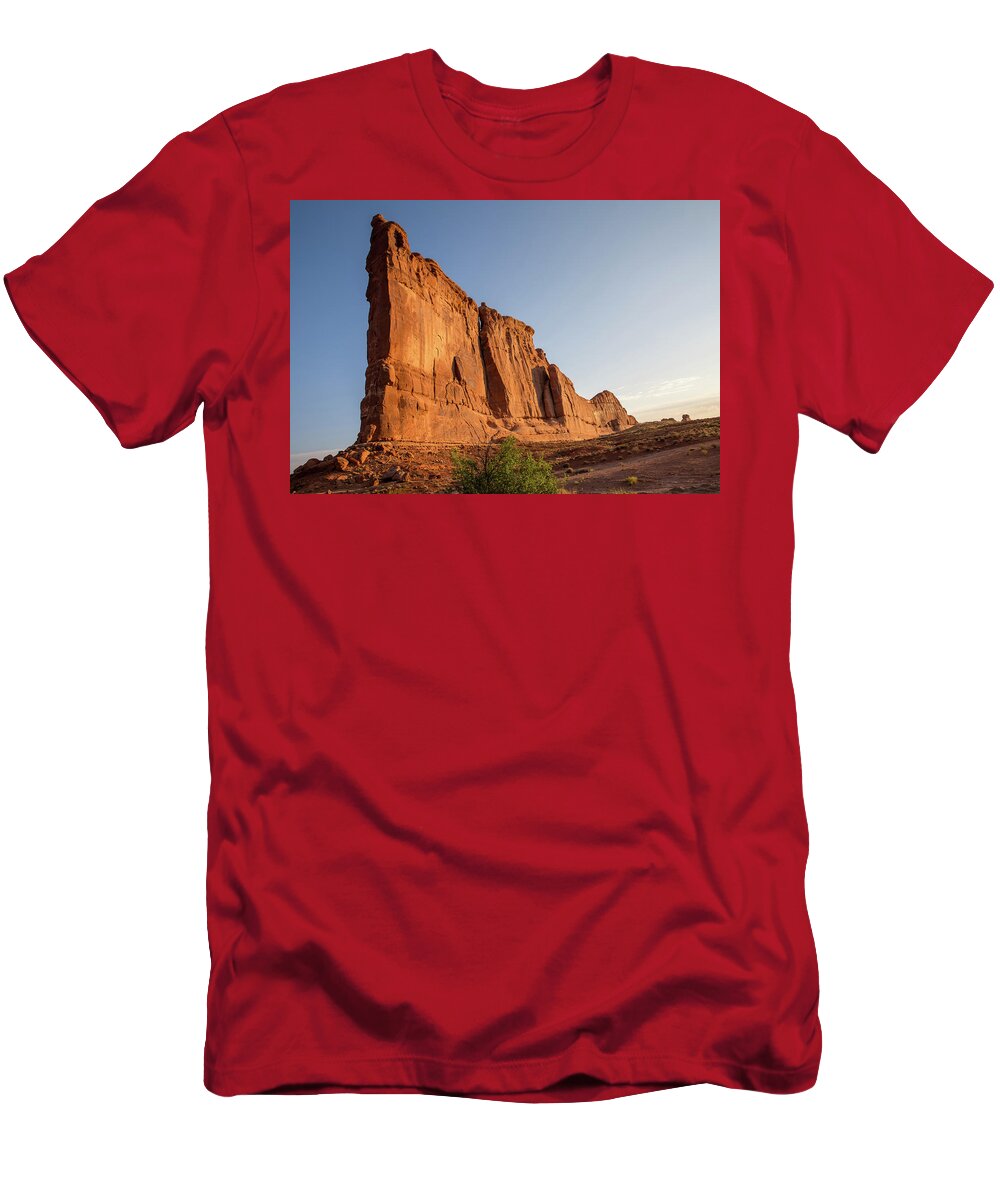 Tower T-Shirt featuring the photograph Courthouse Towers by Kyle Lee