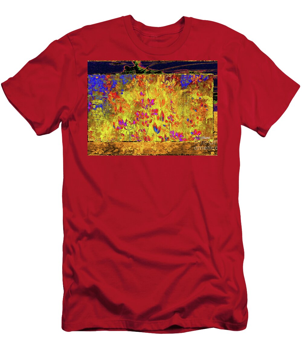 Inspired T-Shirt featuring the digital art Garden of Grace and Resilience by Aberjhani