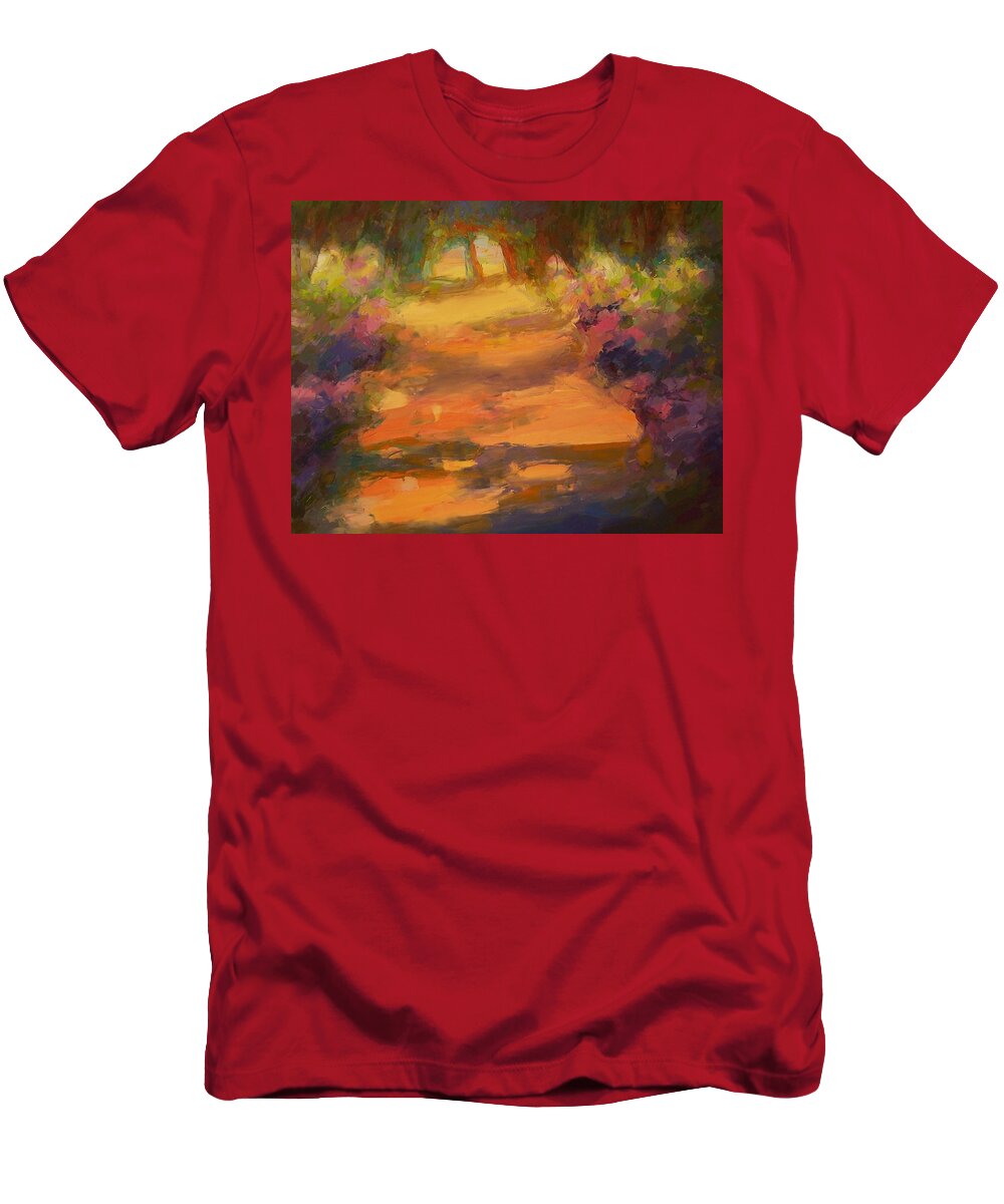 Gate To Heaven T Shirt For Sale By Roland Oil Painting