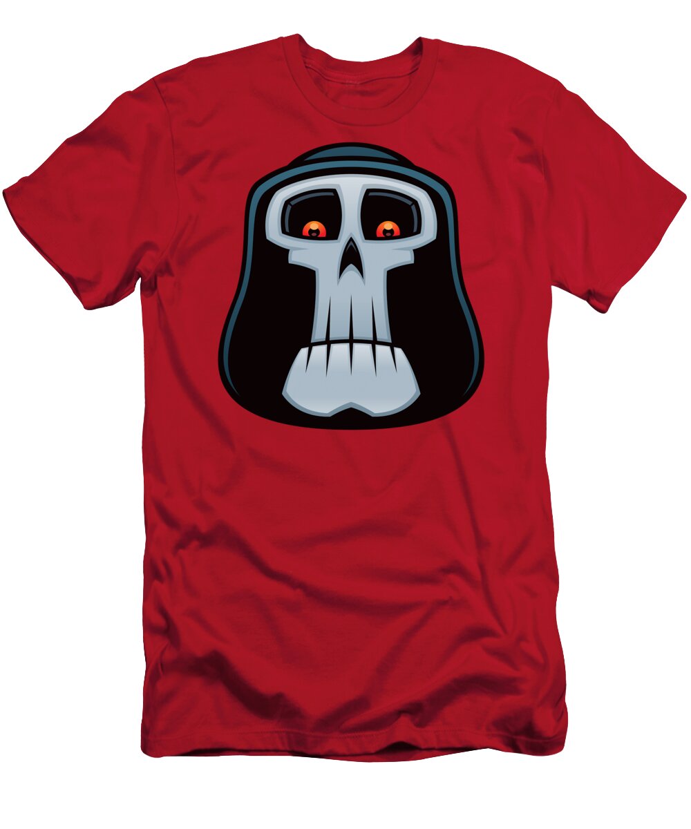 Angel T-Shirt featuring the digital art Grim Reaper by John Schwegel