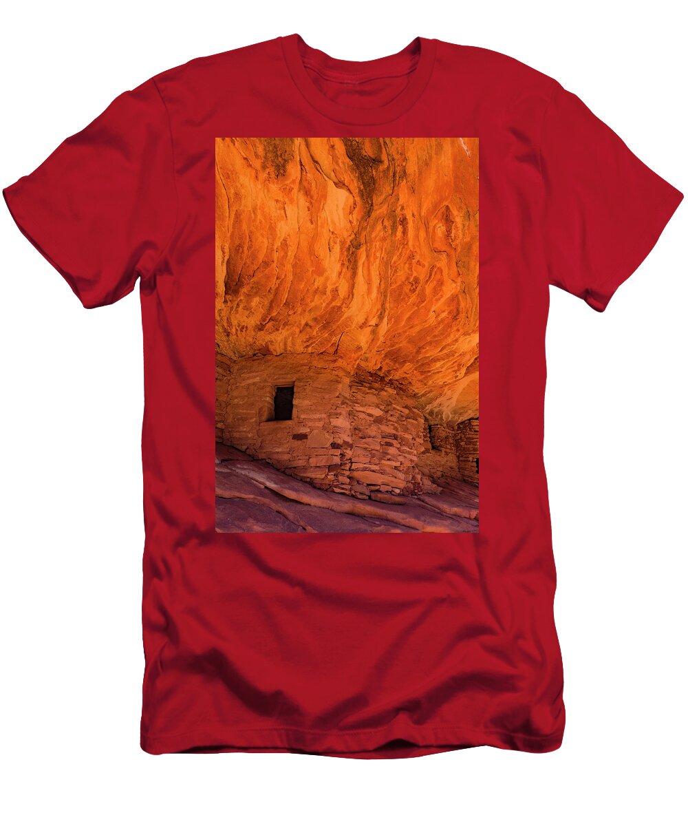 Jeff Foott T-Shirt featuring the photograph House On Fire In Bears Ears by Jeff Foott