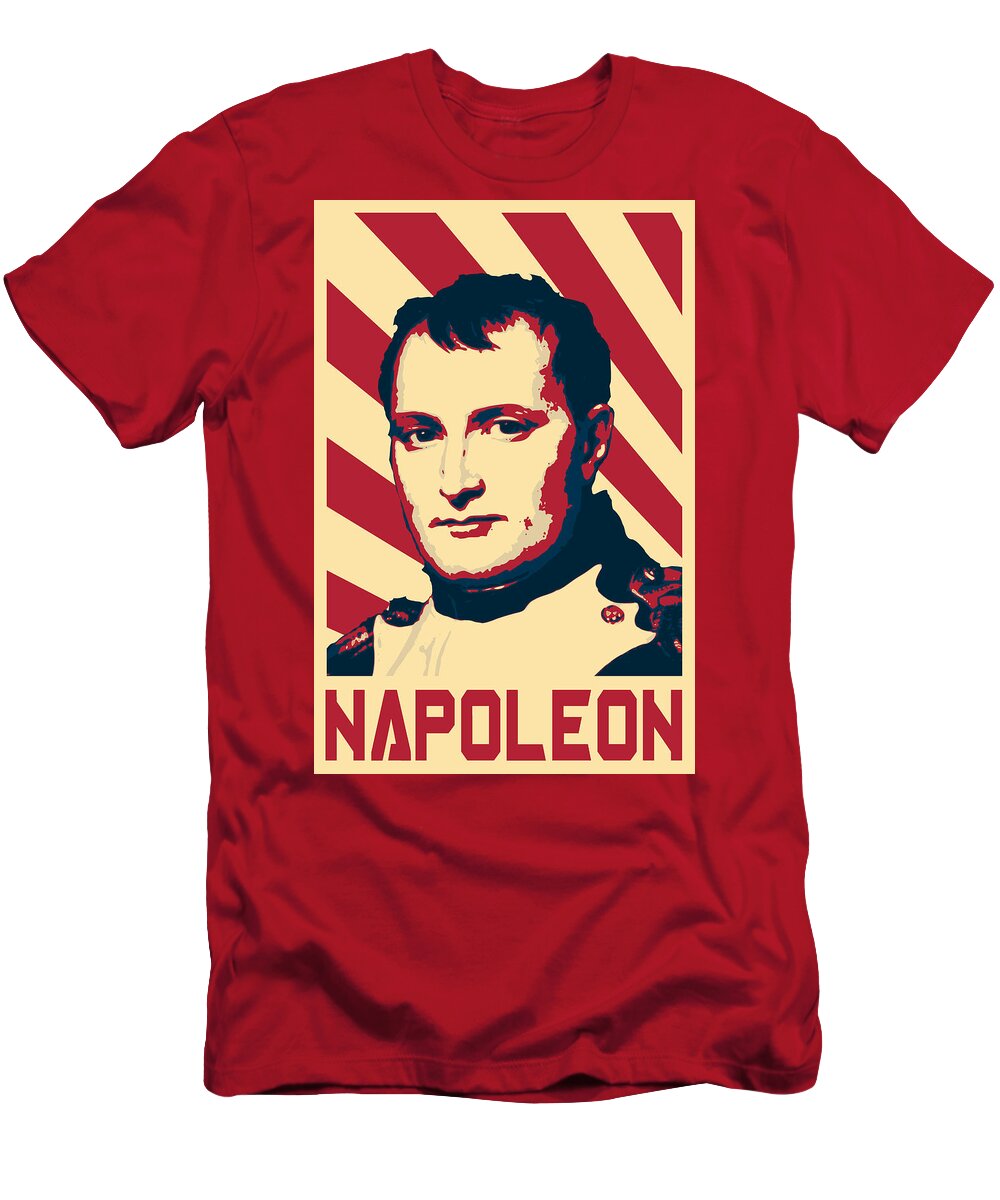 lunge replika familie Napoleon Bonaparte Retro Propaganda T-Shirt by Megan Miller - Pixels