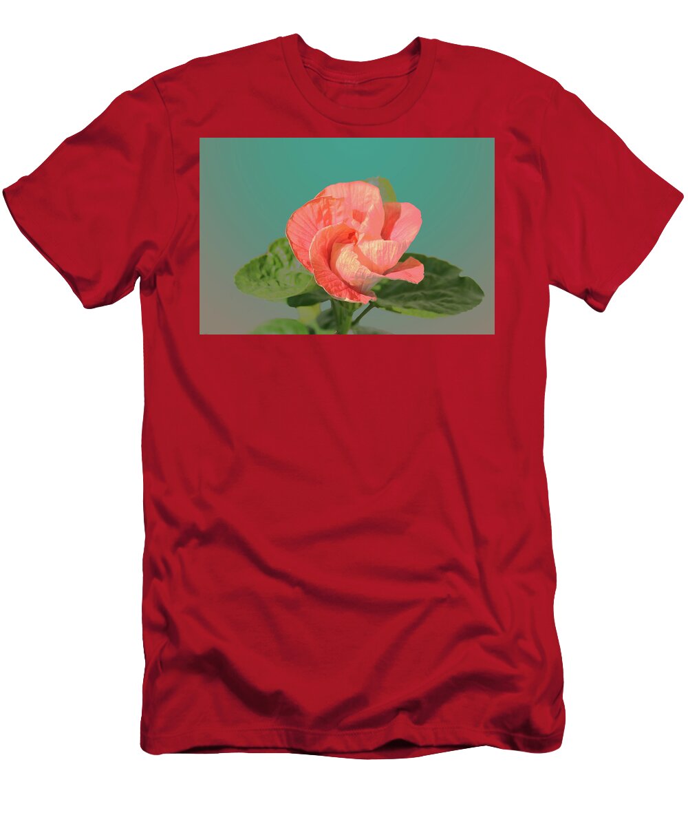 Flower T-Shirt featuring the digital art Opening by Steve Karol