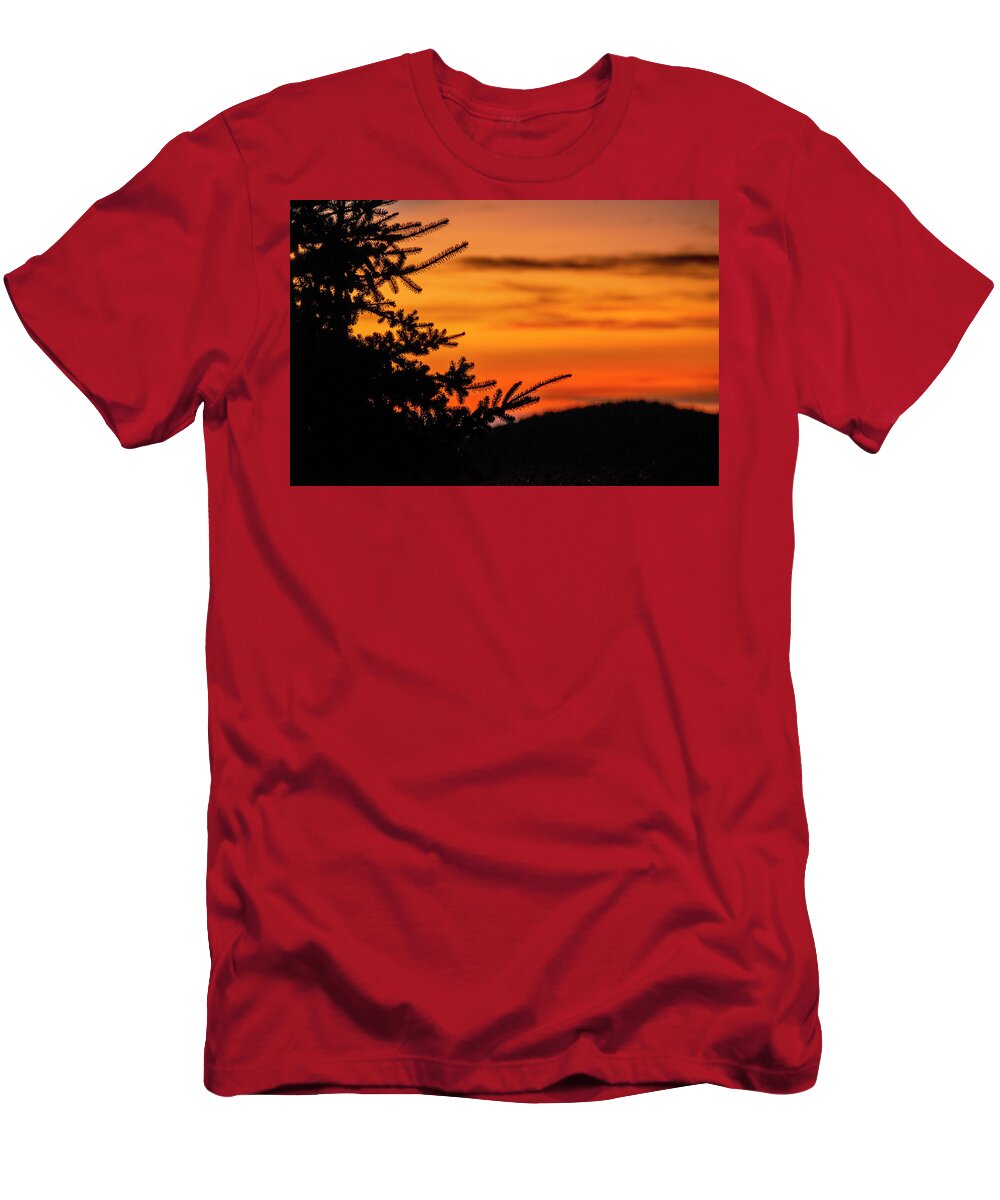 Sunrise T-Shirt featuring the photograph Pointing to Dawn by Matt Swinden