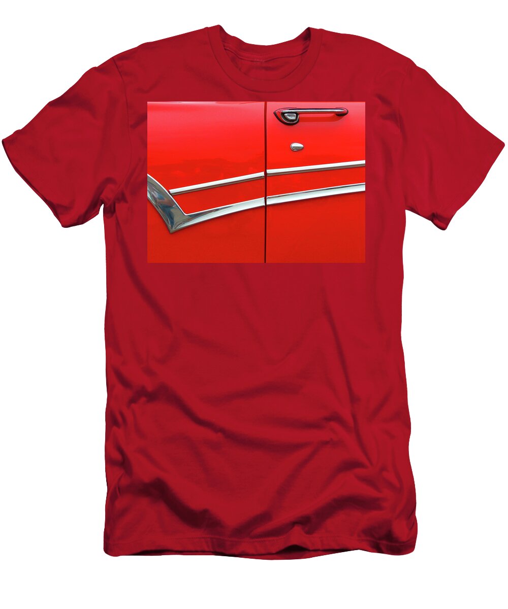 Form T-Shirt featuring the photograph Ranchero Chrome by Katherine N Crowley