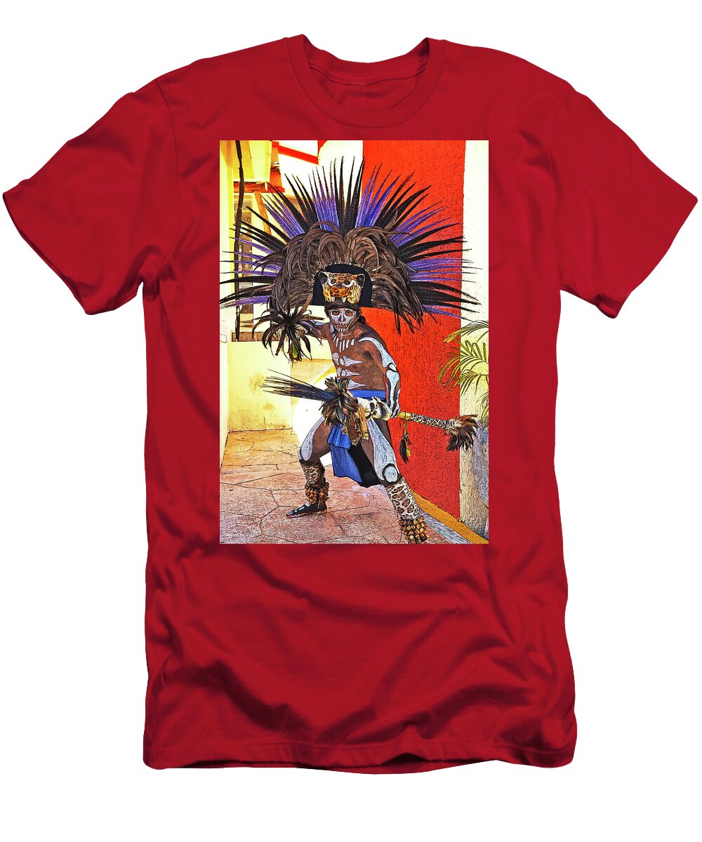 Warrior T-Shirt featuring the photograph Standing His Ground by Pheasant Run Gallery